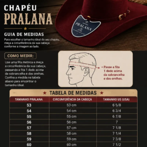 Foto 3 de Chapéu Pralana Arena New Vinho Aba 11 Country Rodeio Marsala